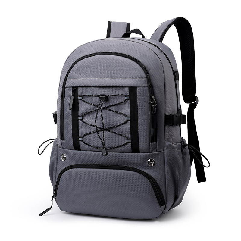 Спортна раница с разделение за сухи и мокри вещи, водоотблъскващ Oxford плат, унисекс, с извит презрамки