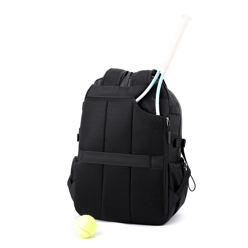 Спортна раница с разделение за сухи и мокри вещи, водоотблъскващ Oxford плат, унисекс, с извит презрамки