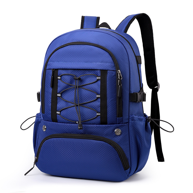 Спортна раница с разделение за сухи и мокри вещи, водоотблъскващ Oxford плат, унисекс, с извит презрамки