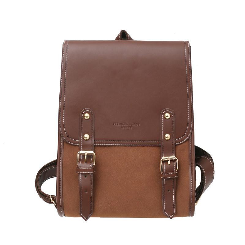 Ruksak s urbanim minimalističkim stilom, PU materijal, ljeto 2025, zatvaranje s poklopcem, trodimenzionalni dizajn