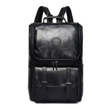 Ruksak za poslovne i putne svrhe, unisex, PU materijal, zakrivljene naramenice, podstava od poliestera