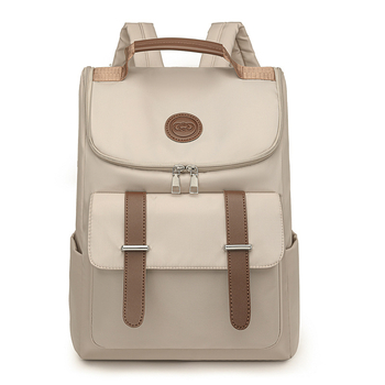 Ruksak urbano minimalističkog dizajna, Oxford tkanina, zatvaranje šnira, unutarnji laminirani džep na zip, poliester podstava, prozračan i otporan