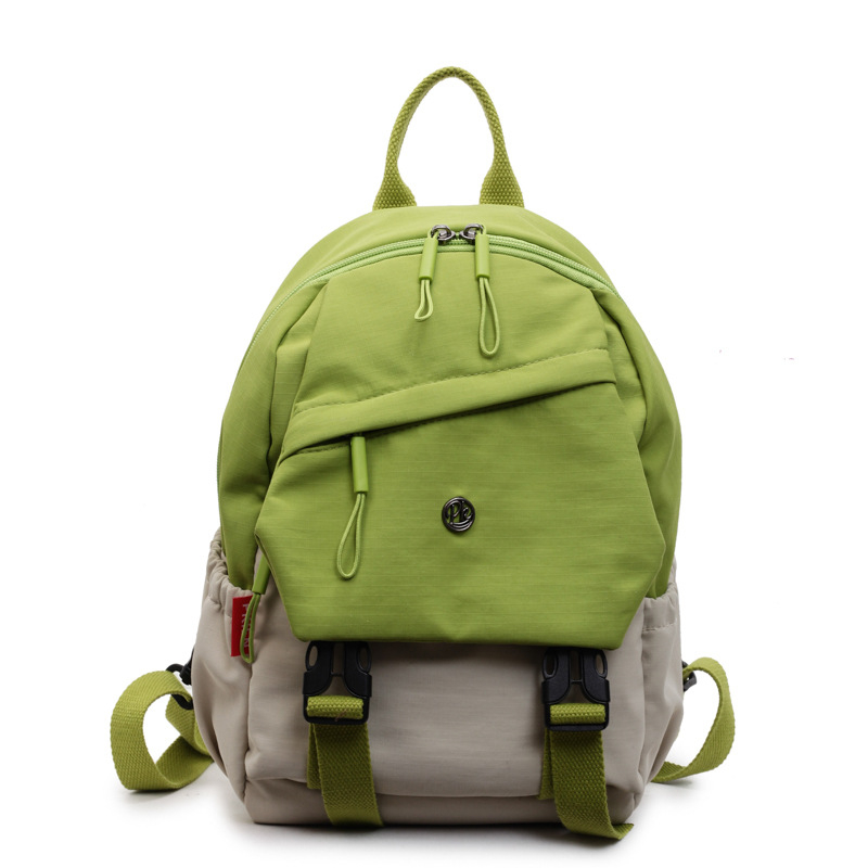 Višenamjenski ženski ruksak u japanskom stilu i crossbody torba preko ramena — Oxford platno, poliester podstava, zatvaranje na zip, unutarnja džep s zipom, otporno na habanje