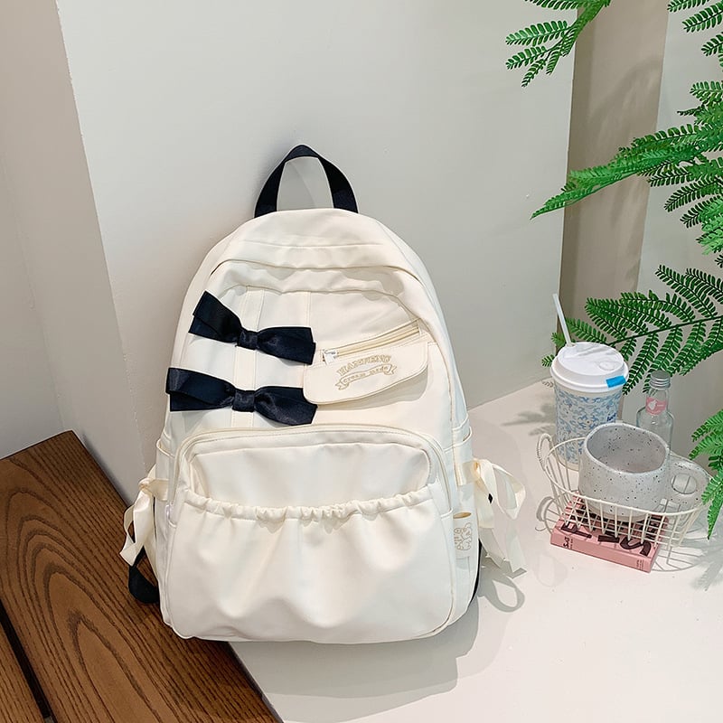 Najlon ruksak, vodootporan, zatvarač na zatvarač, unutarnja džep za telefon, laminirani džep sa zatvaračem