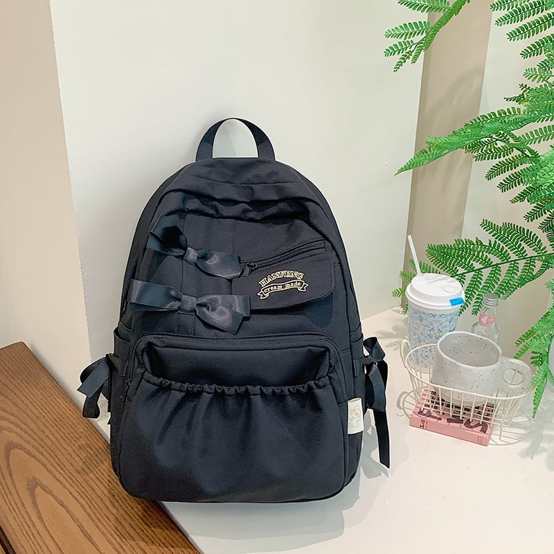 Najlon ruksak, vodootporan, zatvarač na zatvarač, unutarnja džep za telefon, laminirani džep sa zatvaračem