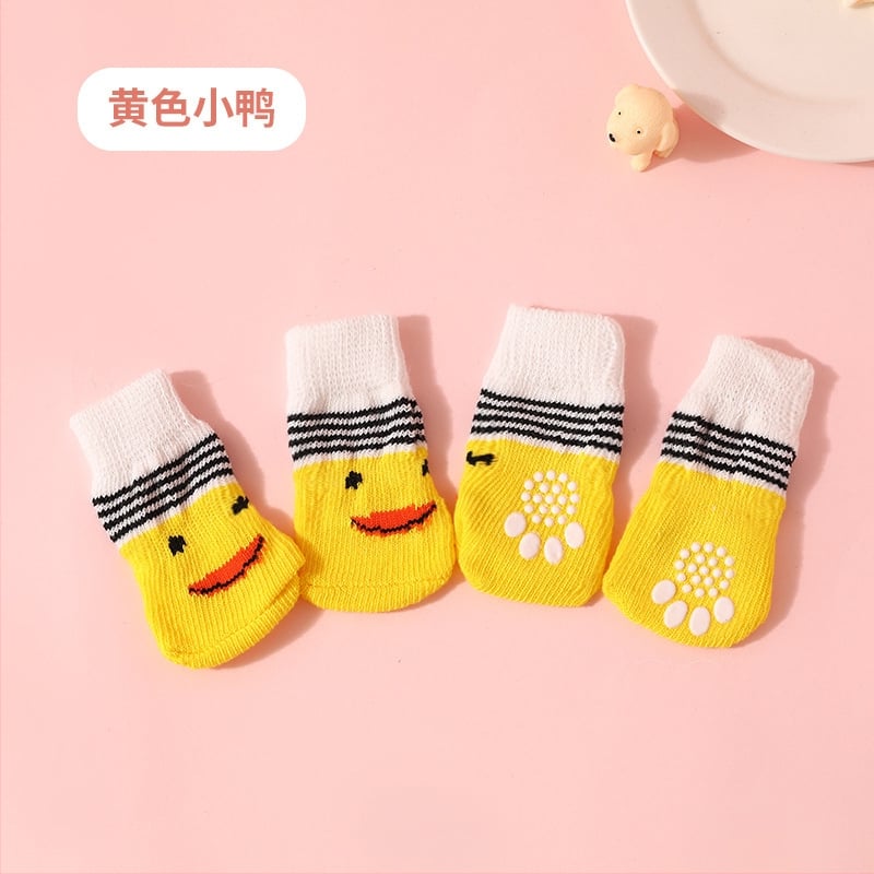 Антихлъзгащи чорапи за кучета – универсални обувки за лапи от TPE, защита против пързаляне, модел F98HHH955S8969