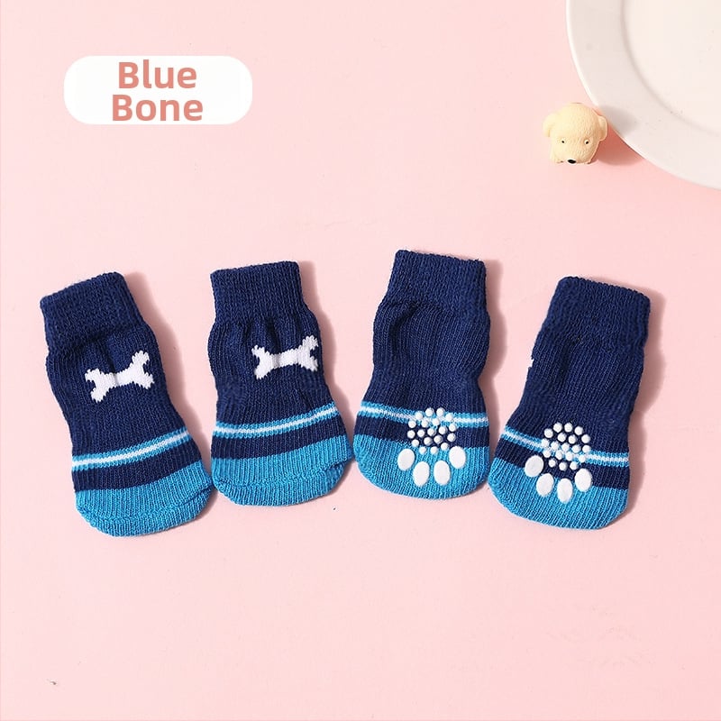 Антихлъзгащи чорапи за кучета – универсални обувки за лапи от TPE, защита против пързаляне, модел F98HHH955S8969