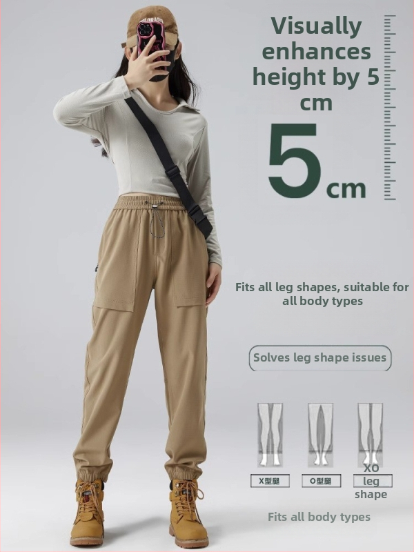 Unisex pracovné nohavice na turistiku a kempovanie, polyester, proti vetru, jar a jeseň