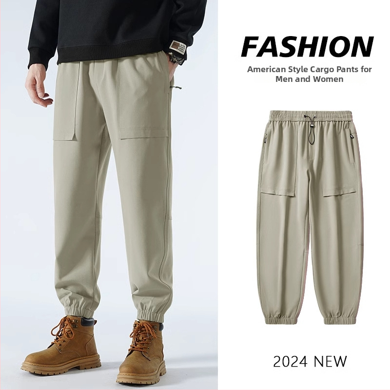 Unisex pracovné nohavice na turistiku a kempovanie, polyester, proti vetru, jar a jeseň