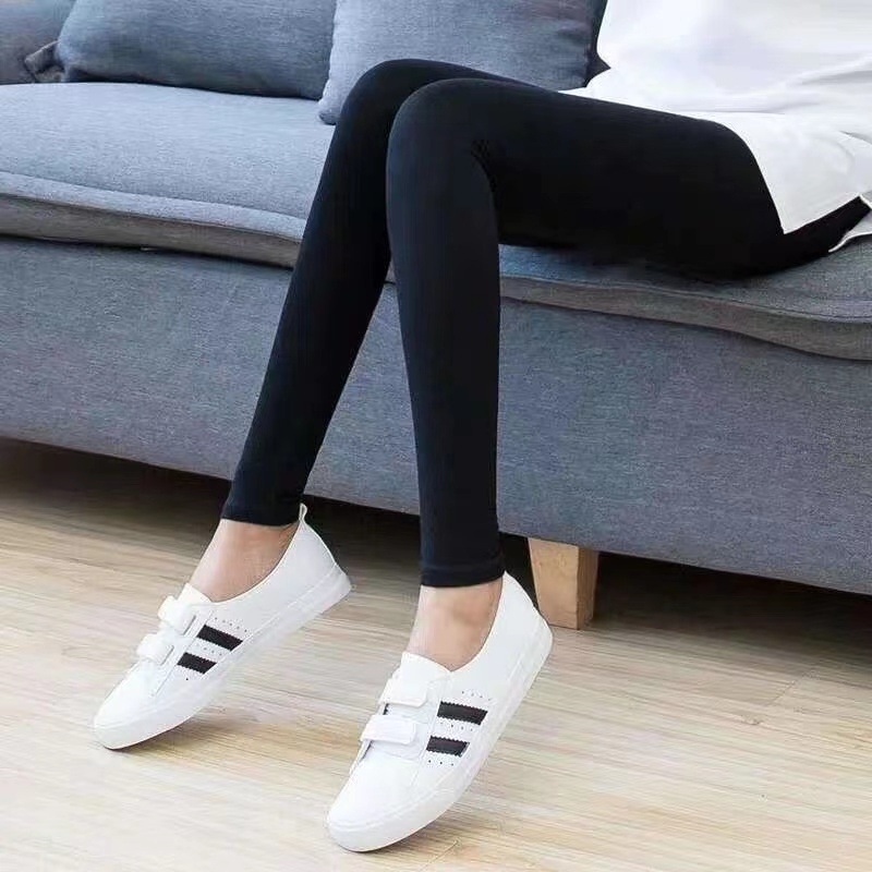 Modal leggings με ψηλή μέση, μήκος 3/4, ριγέ/καρό μοτίβο, υψηλή ελαστικότητα