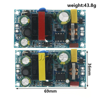 Πλακέτα μεταγωγής τροφοδοσίας – άδεια πλακέτα, είσοδος 12V-2A / 24V-1A, 24W, AC-DC απομονωμένο