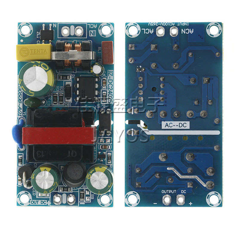 Πλακέτα μεταγωγής τροφοδοσίας – άδεια πλακέτα, είσοδος 12V-2A / 24V-1A, 24W, AC-DC απομονωμένο