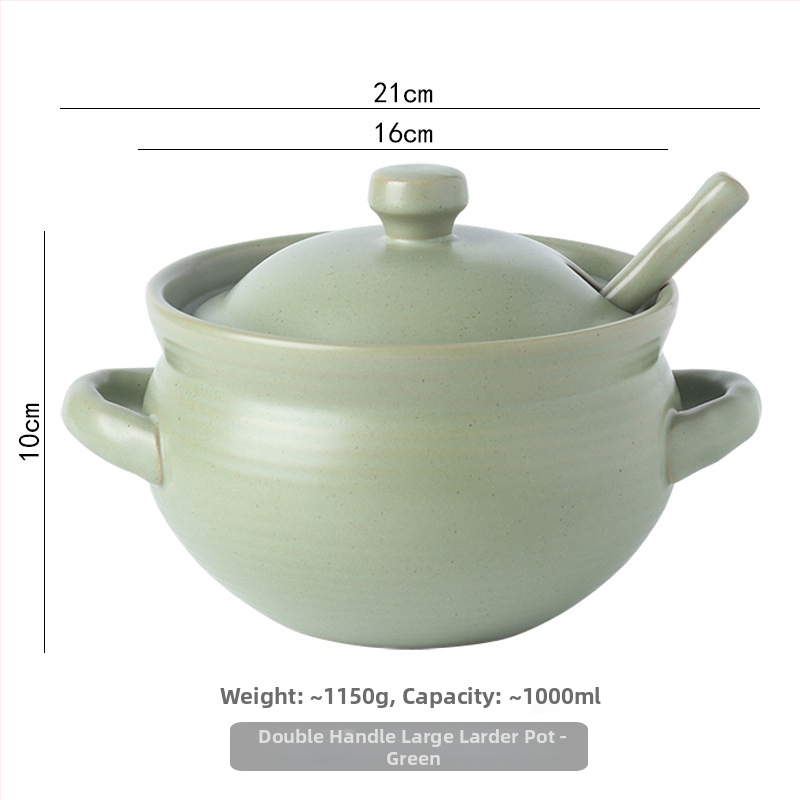 Keramická nádoba na olej s dvojitým uchom, viečkom a lyžičkou, japonského štýlu, pre tekuté koreniny, odolná voči vysokým teplotám, možnosť úprav