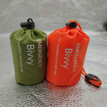 Jobang Sürgősségi hálzsák PE alumíniumfilmmel — szabadtéri túlélési eszköz kempingezéshez és katasztrófavédelmi felhasználáshoz