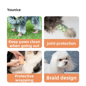 Еднократни протекторни покривки за кучешки лапи, Материал: Мохер, Обща употреба