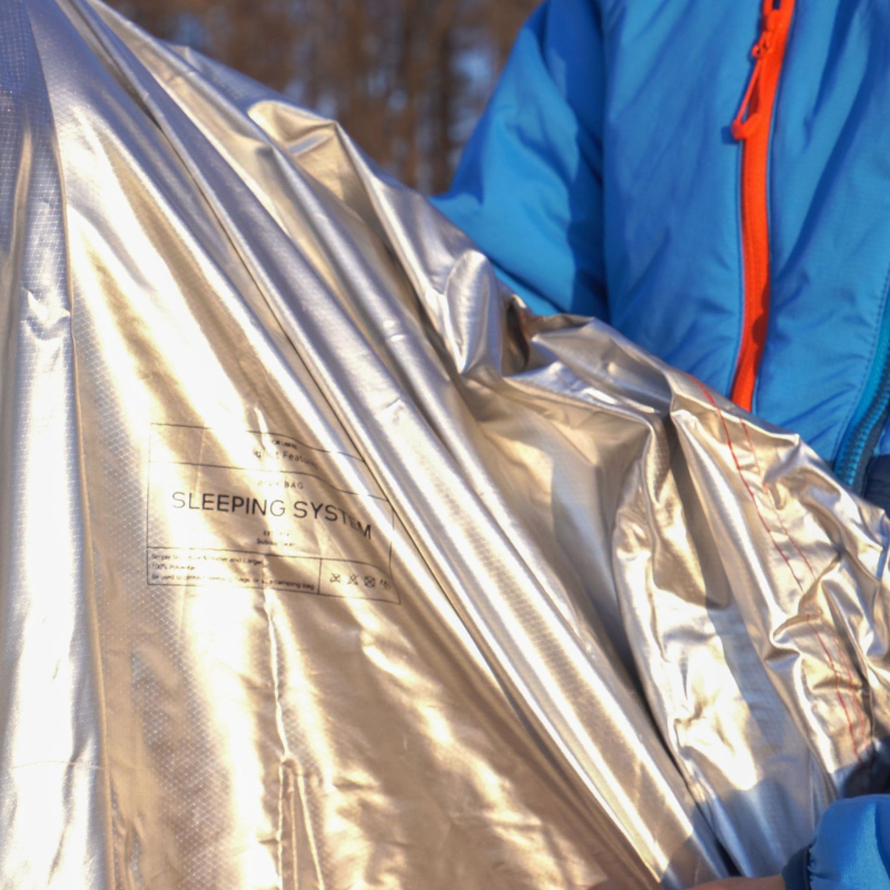 Bivy bag navlaka za vreću za spavanje, lagana, otporna na vlagu, otporna na prljavštinu i vodoodbojna, jednodjelna, za odrasle