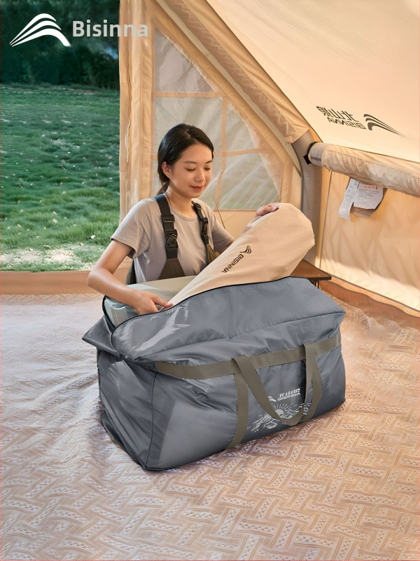 Skladovacia taška na vybavenie pre kempovanie – Značka Bswolf/beishanlang, veľká kapacita, proti vlhkosti podložka