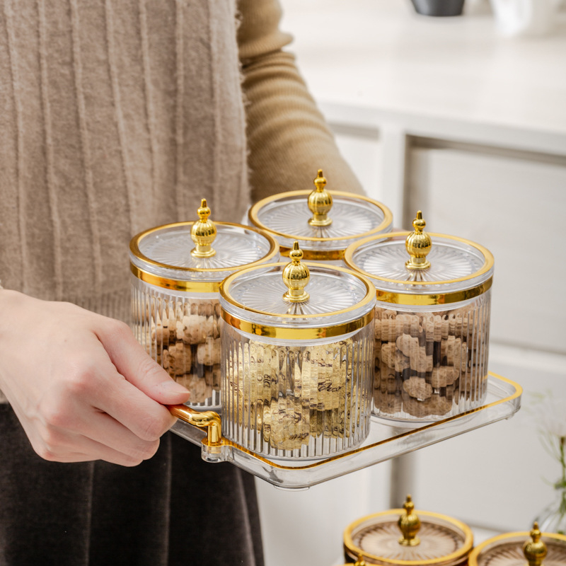 Σετ δοχείων αποθήκευσης μπαχαρικών – πλαστικά δοχεία με σφράγιση κατά της υγρασίας για στερεά μπαχαρικά