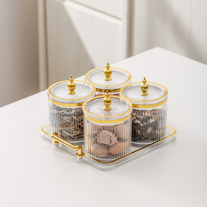 Σετ δοχείων αποθήκευσης μπαχαρικών – πλαστικά δοχεία με σφράγιση κατά της υγρασίας για στερεά μπαχαρικά