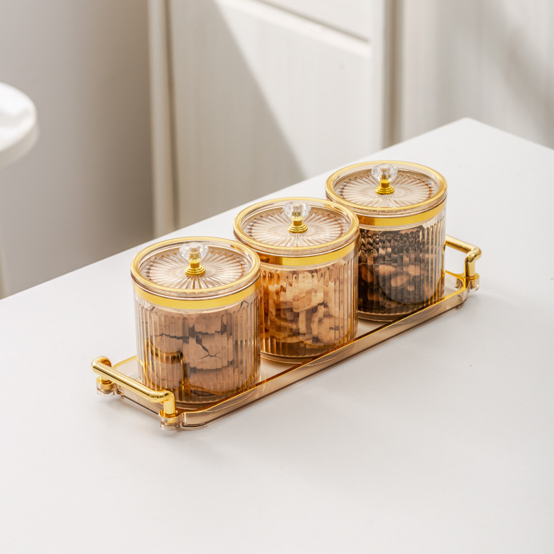 Σετ δοχείων αποθήκευσης μπαχαρικών – πλαστικά δοχεία με σφράγιση κατά της υγρασίας για στερεά μπαχαρικά