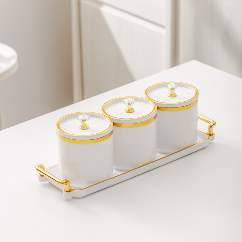 Σετ δοχείων αποθήκευσης μπαχαρικών – πλαστικά δοχεία με σφράγιση κατά της υγρασίας για στερεά μπαχαρικά