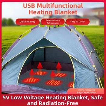 Well Fruit USB Θερμαινόμενη Στρώμα Ύπνου για Δύο Άτομα FRD707 – Αδιάβροχη Εξωτερική Θερμαντική Πλάκα