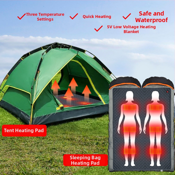 Well Fruit USB Θερμαινόμενη Στρώμα Ύπνου για Δύο Άτομα FRD707 – Αδιάβροχη Εξωτερική Θερμαντική Πλάκα