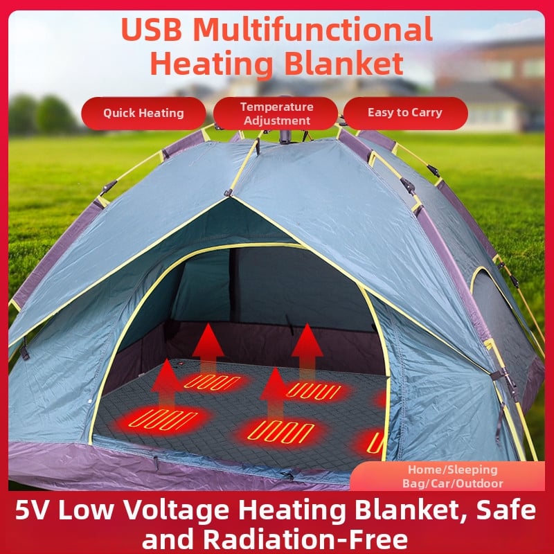 Well Fruit USB Θερμαινόμενη Στρώμα Ύπνου για Δύο Άτομα FRD707 – Αδιάβροχη Εξωτερική Θερμαντική Πλάκα