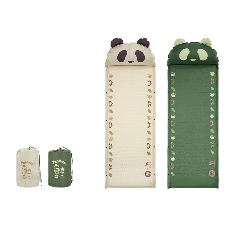 Υπαίθρια αυτοφούσκωτη υπνόστρωμα για κάμπινγκ, διπλό (συνδέεται), ανθεκτικό στην υγρασία, παχύτερο και ζεστό – Camel Panda συνεταιρισμένη μάρκα