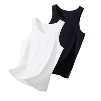 Мъжки потник от памук, 90–95% памук, кръгло деколте, средна плътност 181–200 г/м²