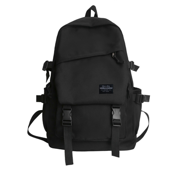 Rucsac din nylon, unisex, pentru muncă și școală – laptop de 15 inch, capacitate sub 20 L, respirabil, bretele curbate