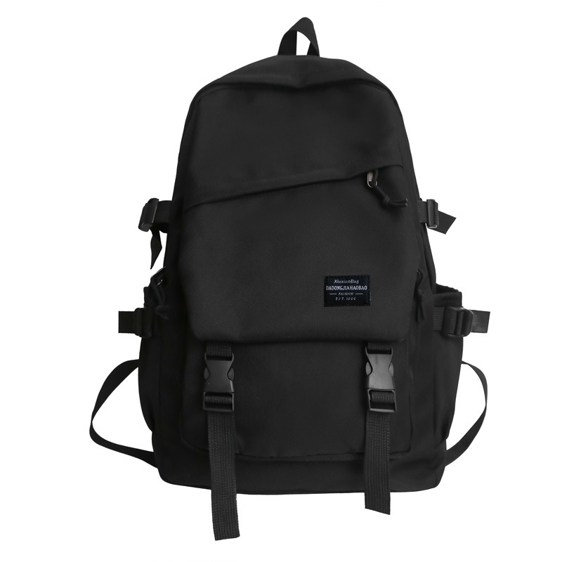 Rucsac din nylon, unisex, pentru muncă și școală – laptop de 15 inch, capacitate sub 20 L, respirabil, bretele curbate