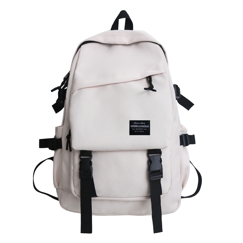 Rucsac din nylon, unisex, pentru muncă și școală – laptop de 15 inch, capacitate sub 20 L, respirabil, bretele curbate