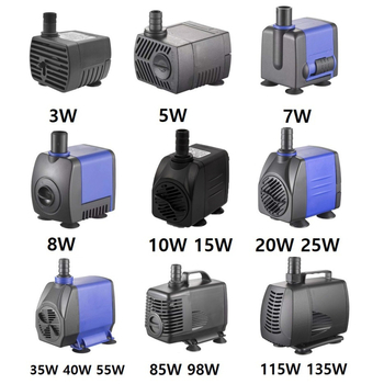 Podvodné čerpadlo do akvária, tichý chod, plastová konštrukcia, bočné nasávanie, pokročilé vydanie