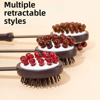 Χειροκίνητο διπλής όψης μασάζ σφυρί για υγεία και φυσική κατάσταση; πλαστικό σώμα, 210 g, σχεδίαση οικογενειακού τύπου, προσαρμοστικό