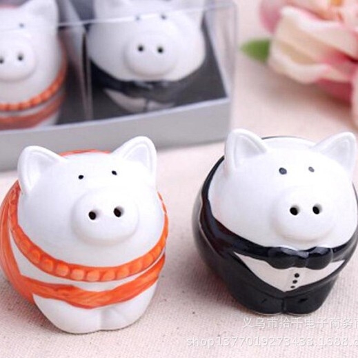 Керамичен комплект за подправки: кутия и буркан, подходящ за лепкави подправки, печат на лого, кухненска организация