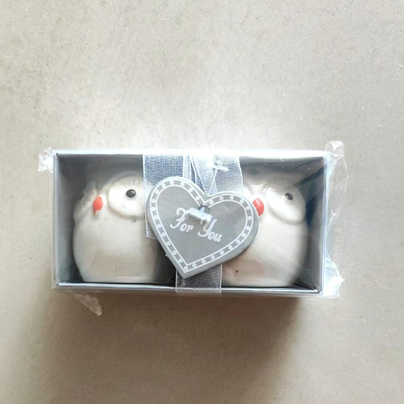 Керамичен комплект за подправки: кутия и буркан, подходящ за лепкави подправки, печат на лого, кухненска организация