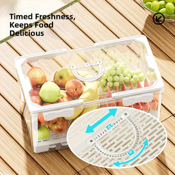 Prenosná krabička na potraviny – skladovanie a udržiavanie čerstvosti (Materiál: potravinárska plast; Funkcie: prenosné, skladovanie, udržiavanie čerstvosti)