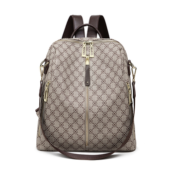 Rucsac PVC în stil Street Trend, închidere cu fermoar; buzunare interioare: buzunar ascuns cu fermoar, buzunar pentru telefon și buzunar pentru documente; rezistent la uzură