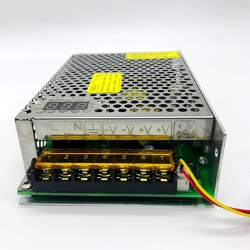 Napajanje DC s digitalnim zaslonom, PWM regulacijom, Switching tip, izlaz 0-36V do 150W, 0-6A, ulaz 110/220V, učinkovitost 85%, šum izlaza <100 mV