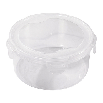 Κυκλική θήκη αποθήκευσης τροφίμων από PP πλαστικό, με σφράγιση, Yidelle