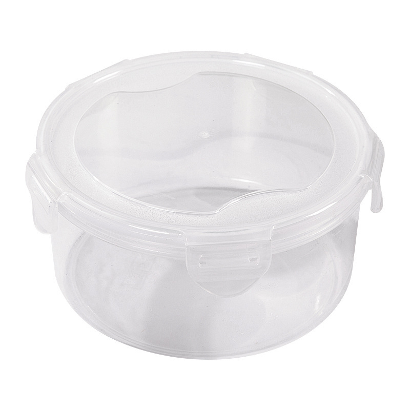 Κυκλική θήκη αποθήκευσης τροφίμων από PP πλαστικό, με σφράγιση, Yidelle