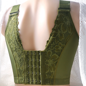 Grudnjak s punim košaricama, ultra-tanki oblikovani košarice, odvojive dvostruke naramenice, stražnja kopča s pet redova, 80–90% poliester