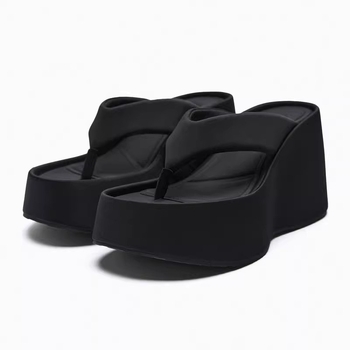 ZASHIYURA 8033 Ženske flip-flop sandale, satenski gornji dio, satenska podstava, gumena potplat, casual stil, ljeto 2025