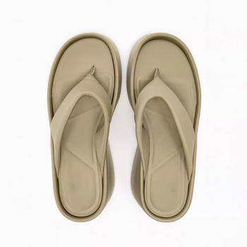 ZASHIYURA 8033 Ženske flip-flop sandale, satenski gornji dio, satenska podstava, gumena potplat, casual stil, ljeto 2025