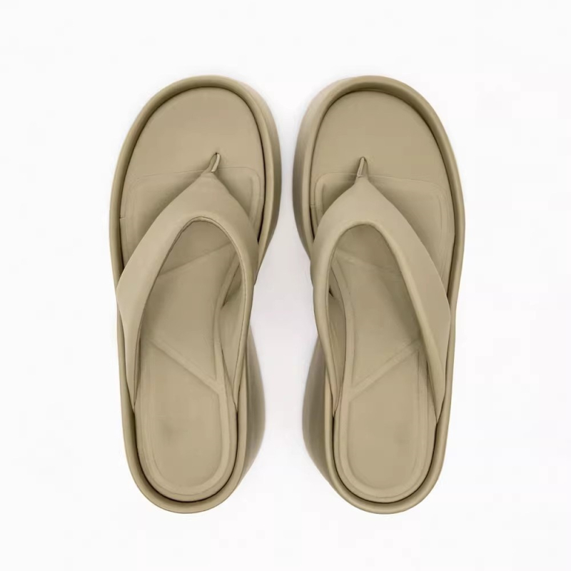 ZASHIYURA 8033 Ženske flip-flop sandale, satenski gornji dio, satenska podstava, gumena potplat, casual stil, ljeto 2025