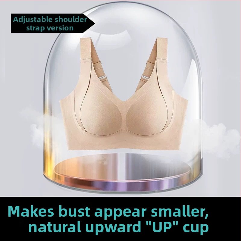 Sutien din nylon, cupe turnate din bumbac, cupă completă, stil tradițional nordic, închidere spate cu patru rânduri de cârlige și ochi