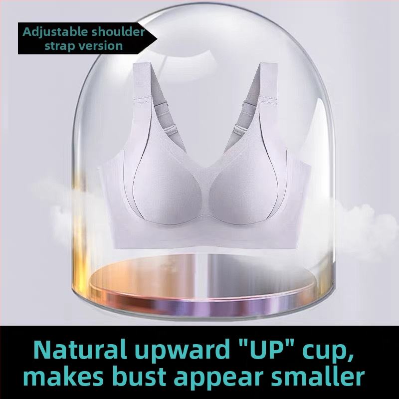 Sutien din nylon, cupe turnate din bumbac, cupă completă, stil tradițional nordic, închidere spate cu patru rânduri de cârlige și ochi