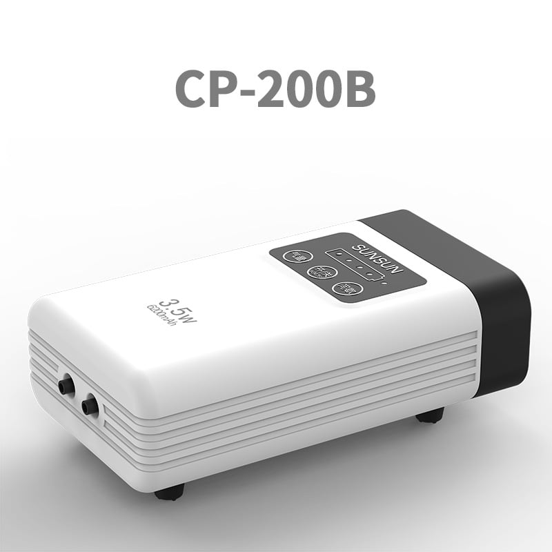 DC napajana pumpa zraka za akvarij CP serije, velika kapaciteta, podesivi protok zraka, težina 1 kg, buka 45 dB, marka Jialu