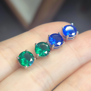 Naušnice od bakra s elektroplatnom, geometrijskog oblika — Meilong Xingheng Jewelry